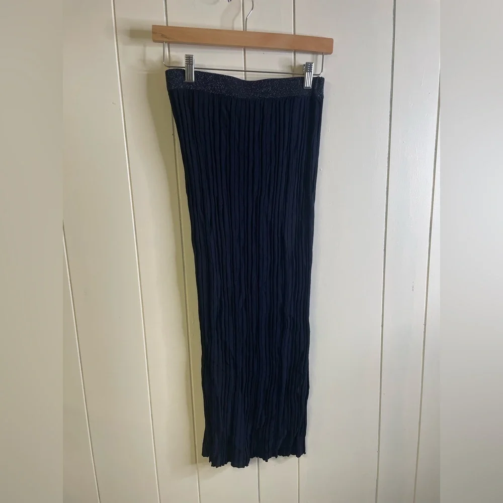 Zara Pleated Pencil Skirt M